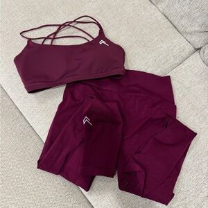 Oner active ripe fig activewear set